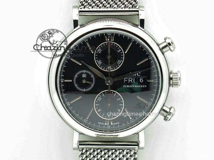 MIROTIME 0428 Breathable Big Pilot “Markus Buhler” IW5003 Turbine Movement V6F Best Edition On Leather Strap A 7334